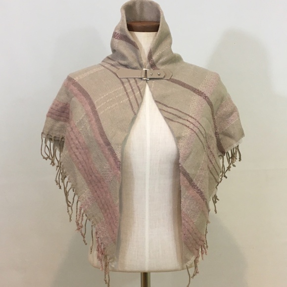 Mixit Mommy and Me Plaid knit Wrap - Picture 2 of 8